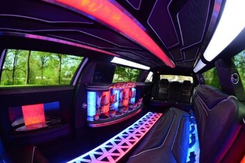 Fishers Limousine Inside