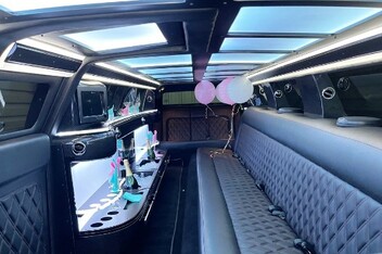Fishers Limousine Interior